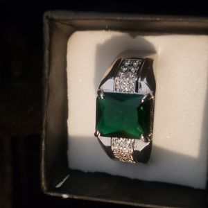 Men sterling silver ring